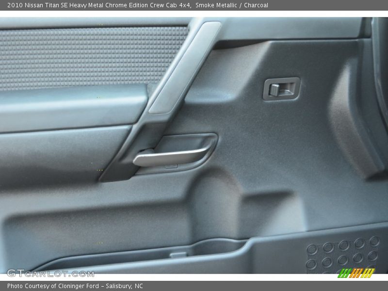 Smoke Metallic / Charcoal 2010 Nissan Titan SE Heavy Metal Chrome Edition Crew Cab 4x4