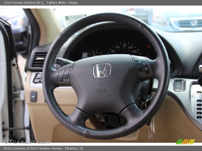Taffeta White / Beige 2010 Honda Odyssey EX-L