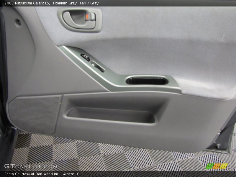 Titanium Gray Pearl / Gray 2003 Mitsubishi Galant ES
