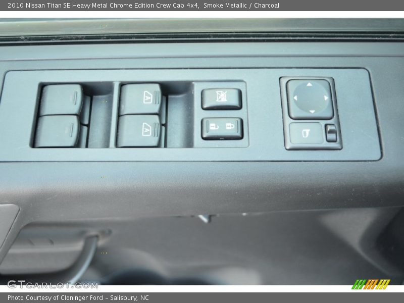 Smoke Metallic / Charcoal 2010 Nissan Titan SE Heavy Metal Chrome Edition Crew Cab 4x4
