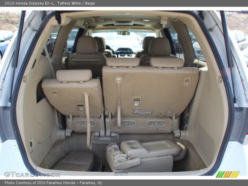 Taffeta White / Beige 2010 Honda Odyssey EX-L
