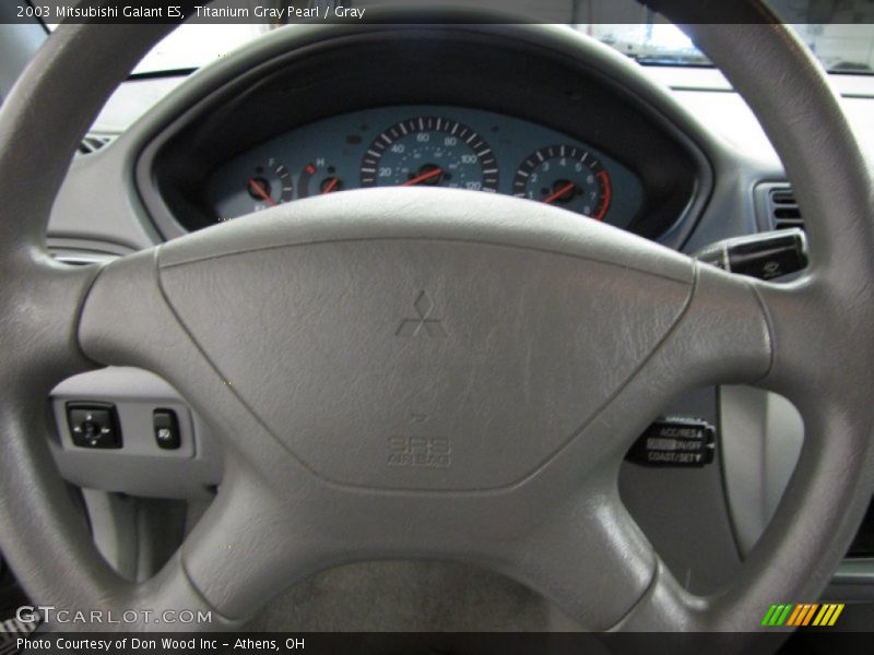 Titanium Gray Pearl / Gray 2003 Mitsubishi Galant ES
