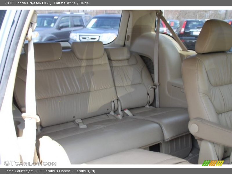 Taffeta White / Beige 2010 Honda Odyssey EX-L