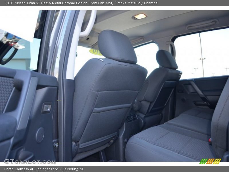 Smoke Metallic / Charcoal 2010 Nissan Titan SE Heavy Metal Chrome Edition Crew Cab 4x4