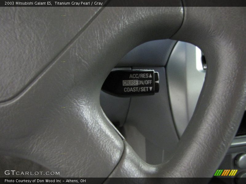 Titanium Gray Pearl / Gray 2003 Mitsubishi Galant ES