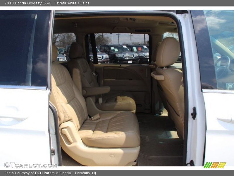 Taffeta White / Beige 2010 Honda Odyssey EX-L