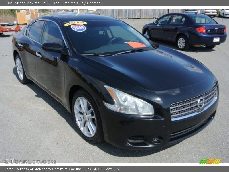Dark Slate Metallic / Charcoal 2009 Nissan Maxima 3.5 S