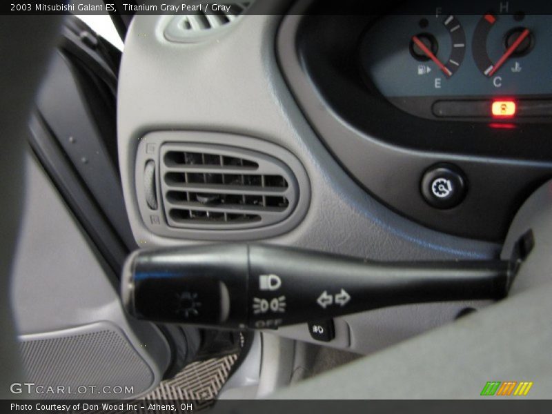 Titanium Gray Pearl / Gray 2003 Mitsubishi Galant ES