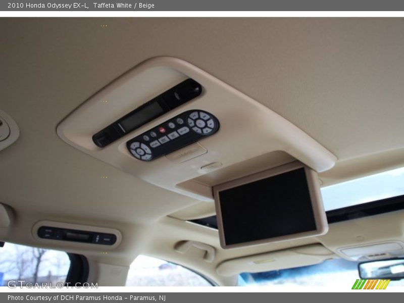 Taffeta White / Beige 2010 Honda Odyssey EX-L
