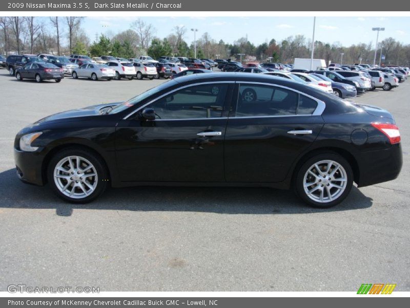 Dark Slate Metallic / Charcoal 2009 Nissan Maxima 3.5 S