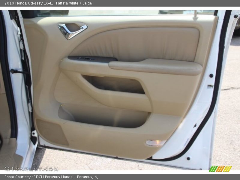 Taffeta White / Beige 2010 Honda Odyssey EX-L