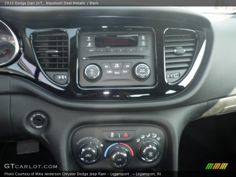 Maximum Steel Metallic / Black 2013 Dodge Dart SXT