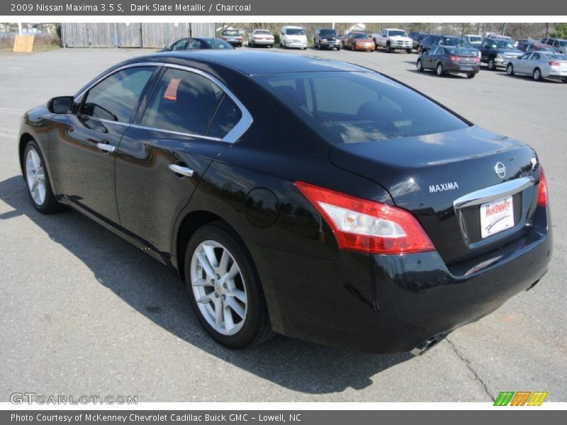 Dark Slate Metallic / Charcoal 2009 Nissan Maxima 3.5 S