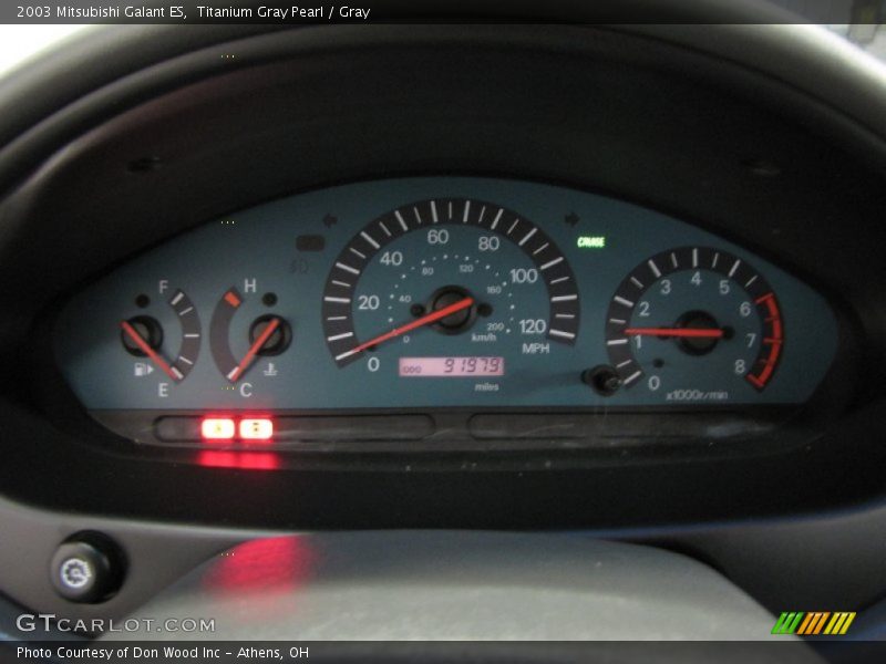 Titanium Gray Pearl / Gray 2003 Mitsubishi Galant ES