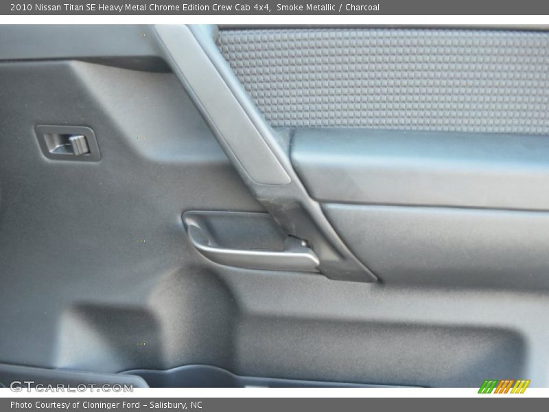 Smoke Metallic / Charcoal 2010 Nissan Titan SE Heavy Metal Chrome Edition Crew Cab 4x4