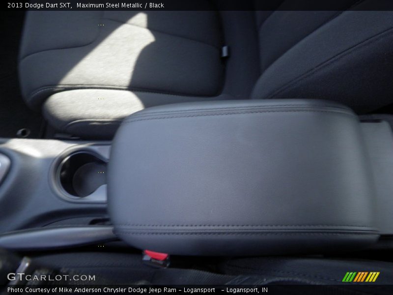 Maximum Steel Metallic / Black 2013 Dodge Dart SXT