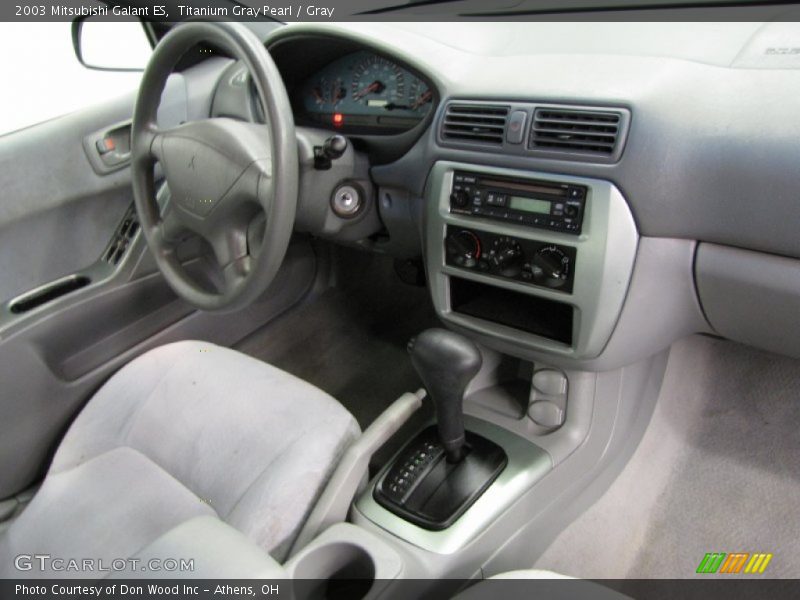 Titanium Gray Pearl / Gray 2003 Mitsubishi Galant ES