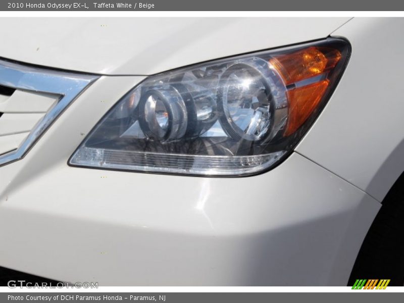 Taffeta White / Beige 2010 Honda Odyssey EX-L
