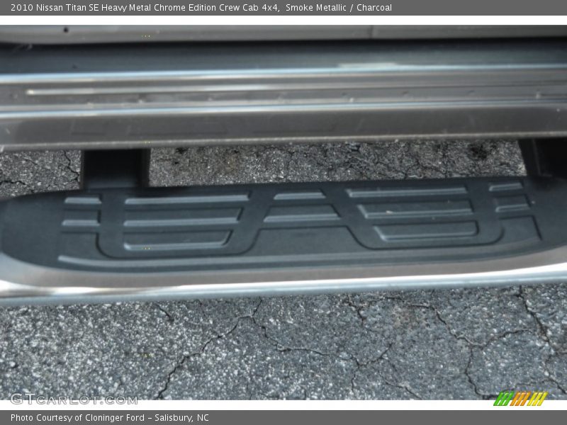 Smoke Metallic / Charcoal 2010 Nissan Titan SE Heavy Metal Chrome Edition Crew Cab 4x4