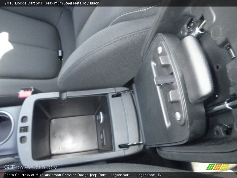 Maximum Steel Metallic / Black 2013 Dodge Dart SXT