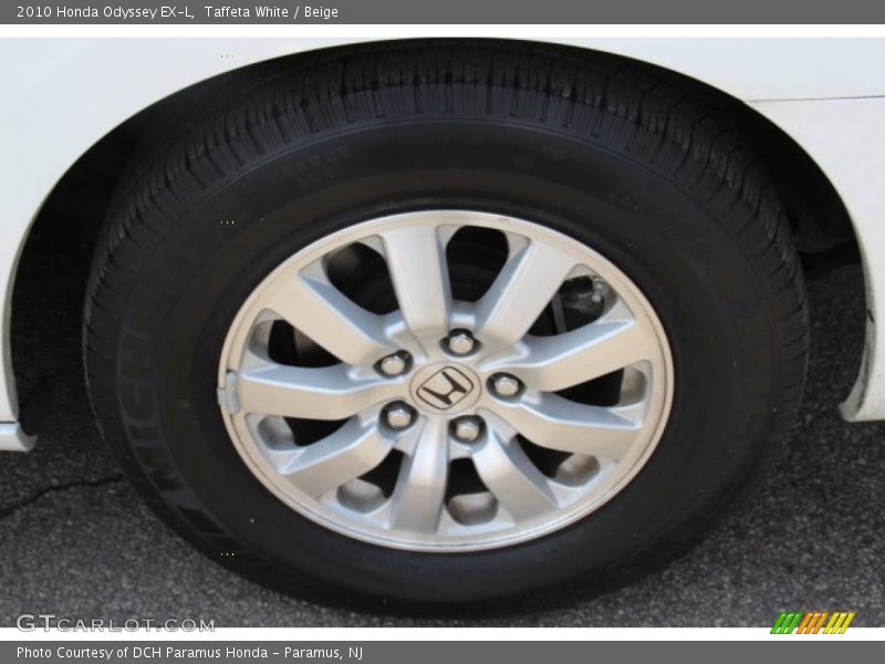 Taffeta White / Beige 2010 Honda Odyssey EX-L
