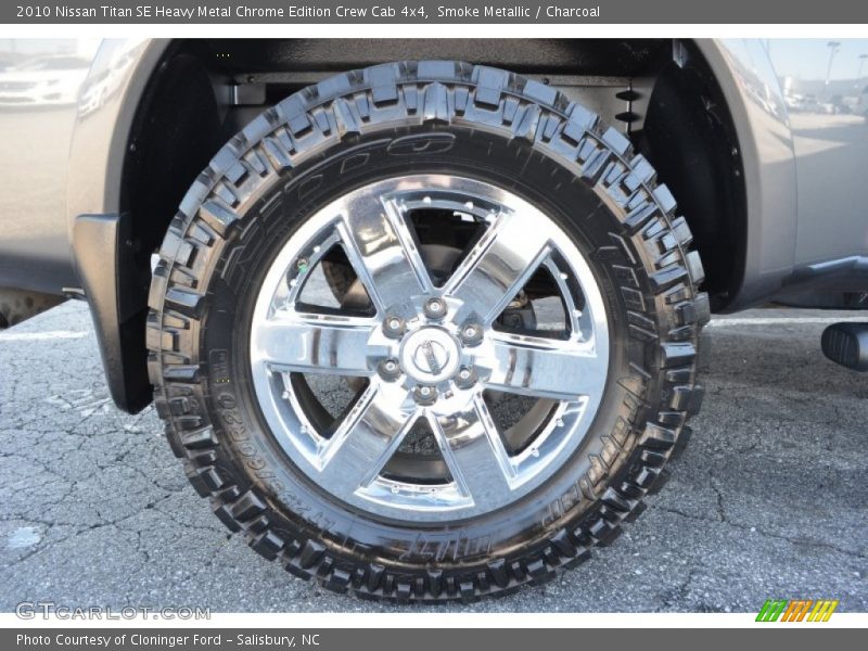  2010 Titan SE Heavy Metal Chrome Edition Crew Cab 4x4 Wheel