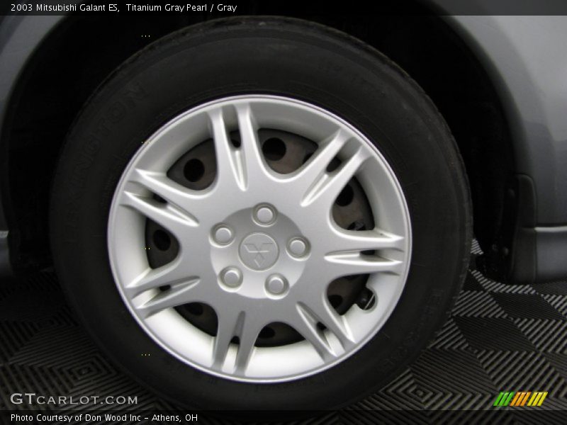 Titanium Gray Pearl / Gray 2003 Mitsubishi Galant ES