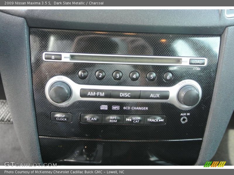 Dark Slate Metallic / Charcoal 2009 Nissan Maxima 3.5 S