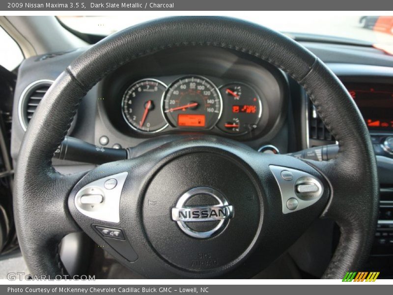 Dark Slate Metallic / Charcoal 2009 Nissan Maxima 3.5 S
