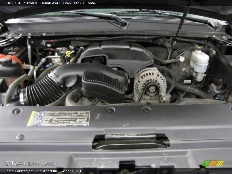 Onyx Black / Ebony 2009 GMC Yukon XL Denali AWD