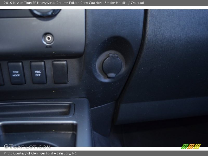 Smoke Metallic / Charcoal 2010 Nissan Titan SE Heavy Metal Chrome Edition Crew Cab 4x4