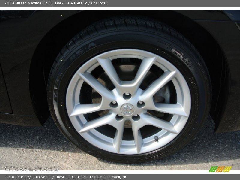 Dark Slate Metallic / Charcoal 2009 Nissan Maxima 3.5 S