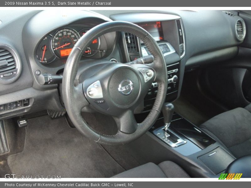 Dark Slate Metallic / Charcoal 2009 Nissan Maxima 3.5 S