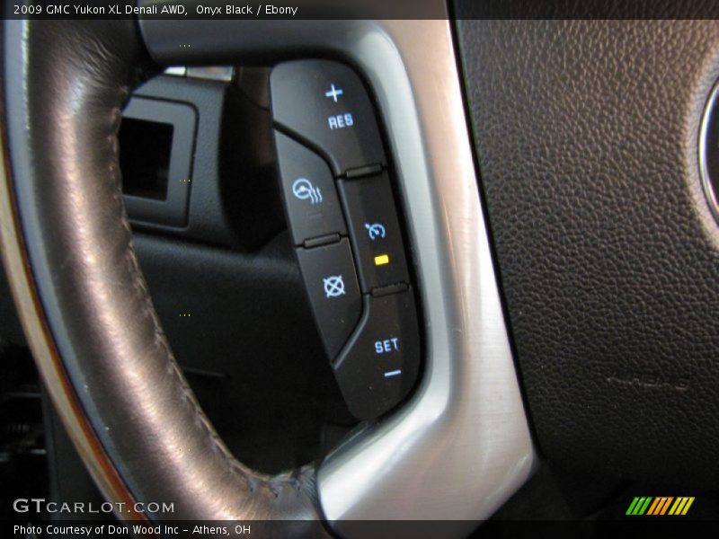 Onyx Black / Ebony 2009 GMC Yukon XL Denali AWD