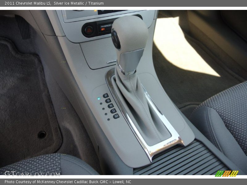 Silver Ice Metallic / Titanium 2011 Chevrolet Malibu LS