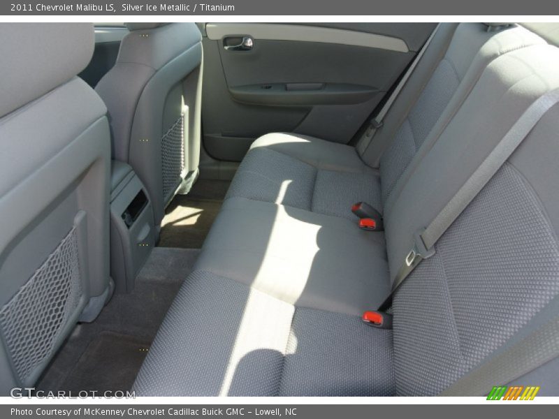 Silver Ice Metallic / Titanium 2011 Chevrolet Malibu LS