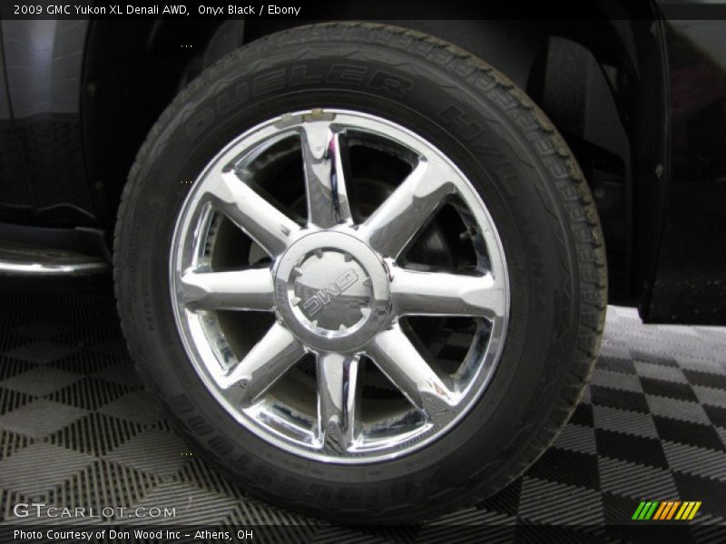 Onyx Black / Ebony 2009 GMC Yukon XL Denali AWD