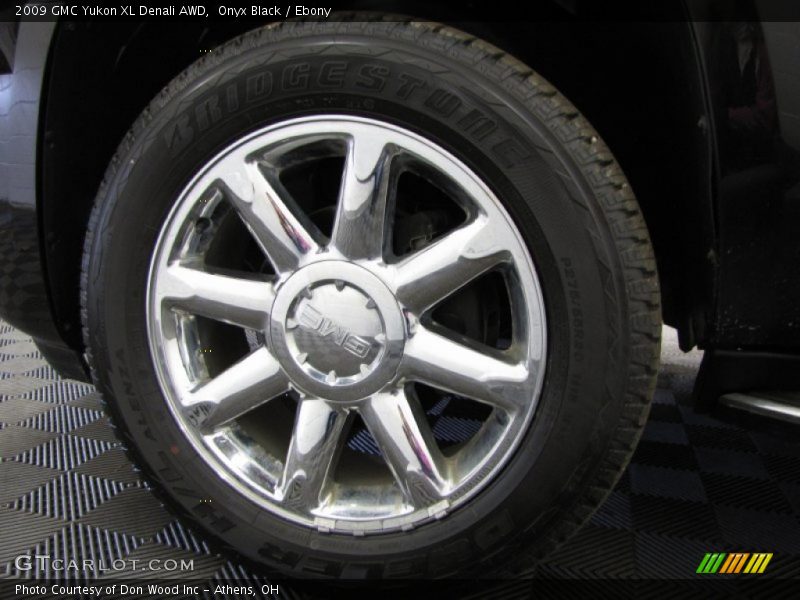 Onyx Black / Ebony 2009 GMC Yukon XL Denali AWD
