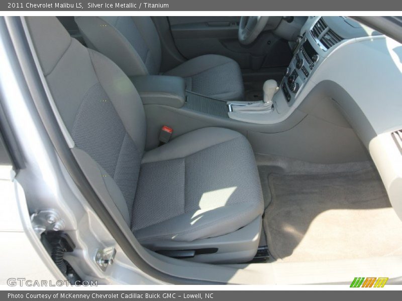 Silver Ice Metallic / Titanium 2011 Chevrolet Malibu LS