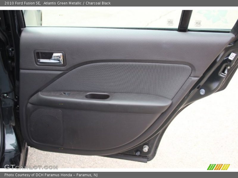 Atlantis Green Metallic / Charcoal Black 2010 Ford Fusion SE