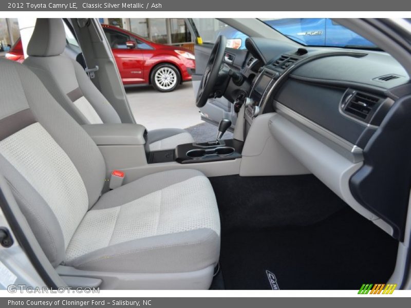 Classic Silver Metallic / Ash 2012 Toyota Camry LE