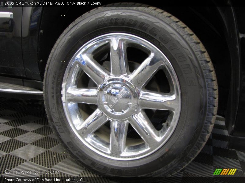 Onyx Black / Ebony 2009 GMC Yukon XL Denali AWD