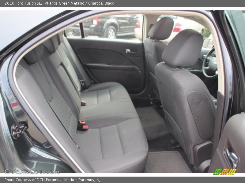 Atlantis Green Metallic / Charcoal Black 2010 Ford Fusion SE