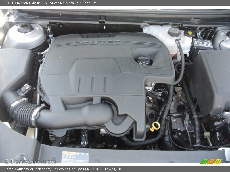 Silver Ice Metallic / Titanium 2011 Chevrolet Malibu LS