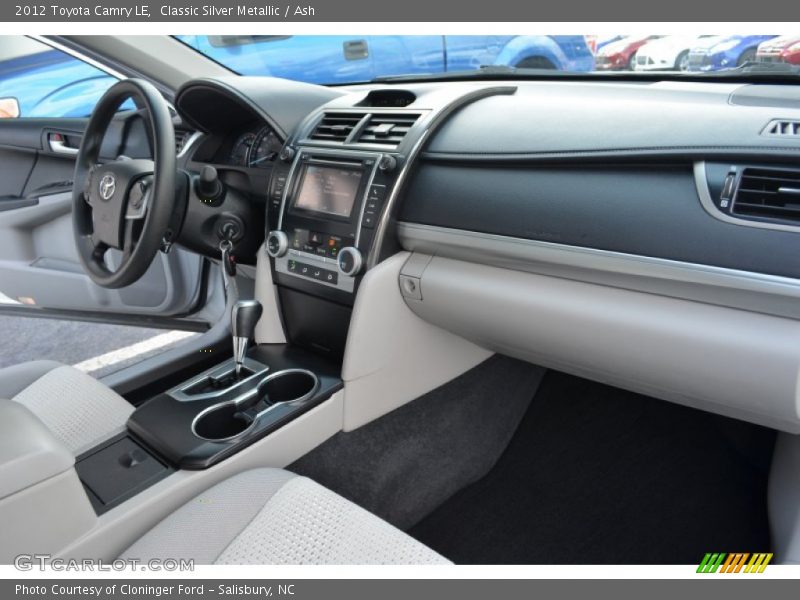 Classic Silver Metallic / Ash 2012 Toyota Camry LE