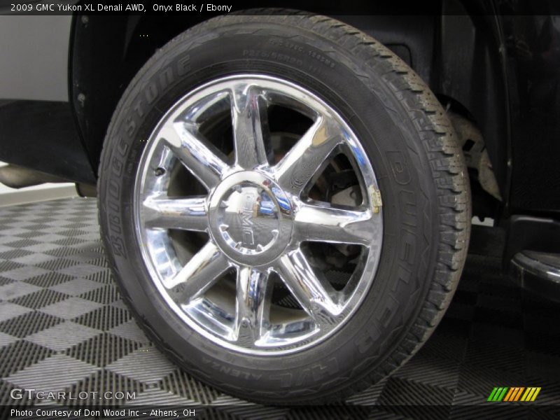 Onyx Black / Ebony 2009 GMC Yukon XL Denali AWD