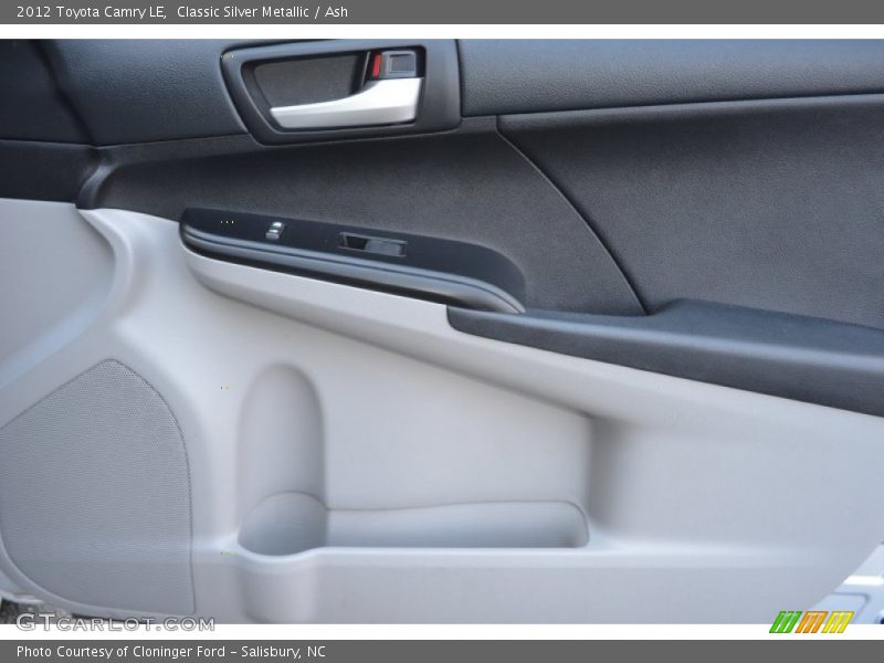Classic Silver Metallic / Ash 2012 Toyota Camry LE