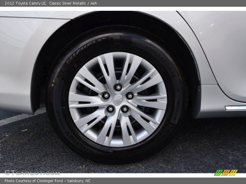 Classic Silver Metallic / Ash 2012 Toyota Camry LE