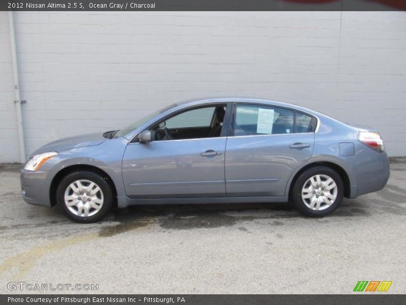 Ocean Gray / Charcoal 2012 Nissan Altima 2.5 S