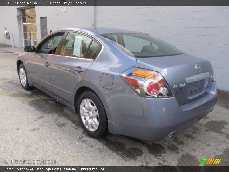 Ocean Gray / Charcoal 2012 Nissan Altima 2.5 S
